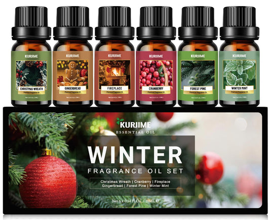 Christmas Wreath scented oil 6x10ml