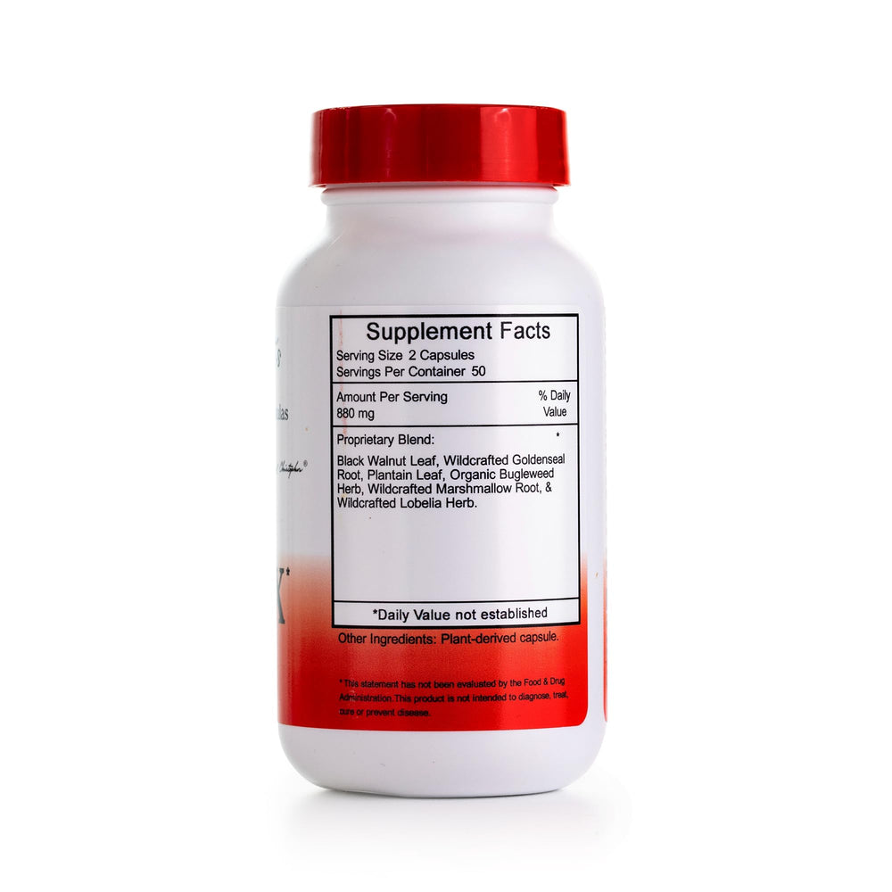 Label of Christopher's Original Formulas X-INFX Formula