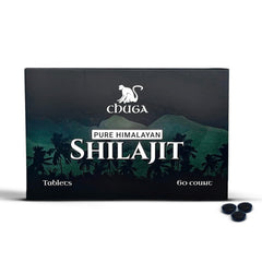 Chuga Shilajit tablets bottle and packaging