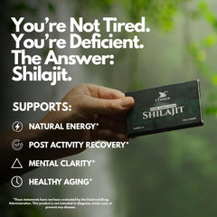 Shilajit tablets with fulvic and humic acids explained