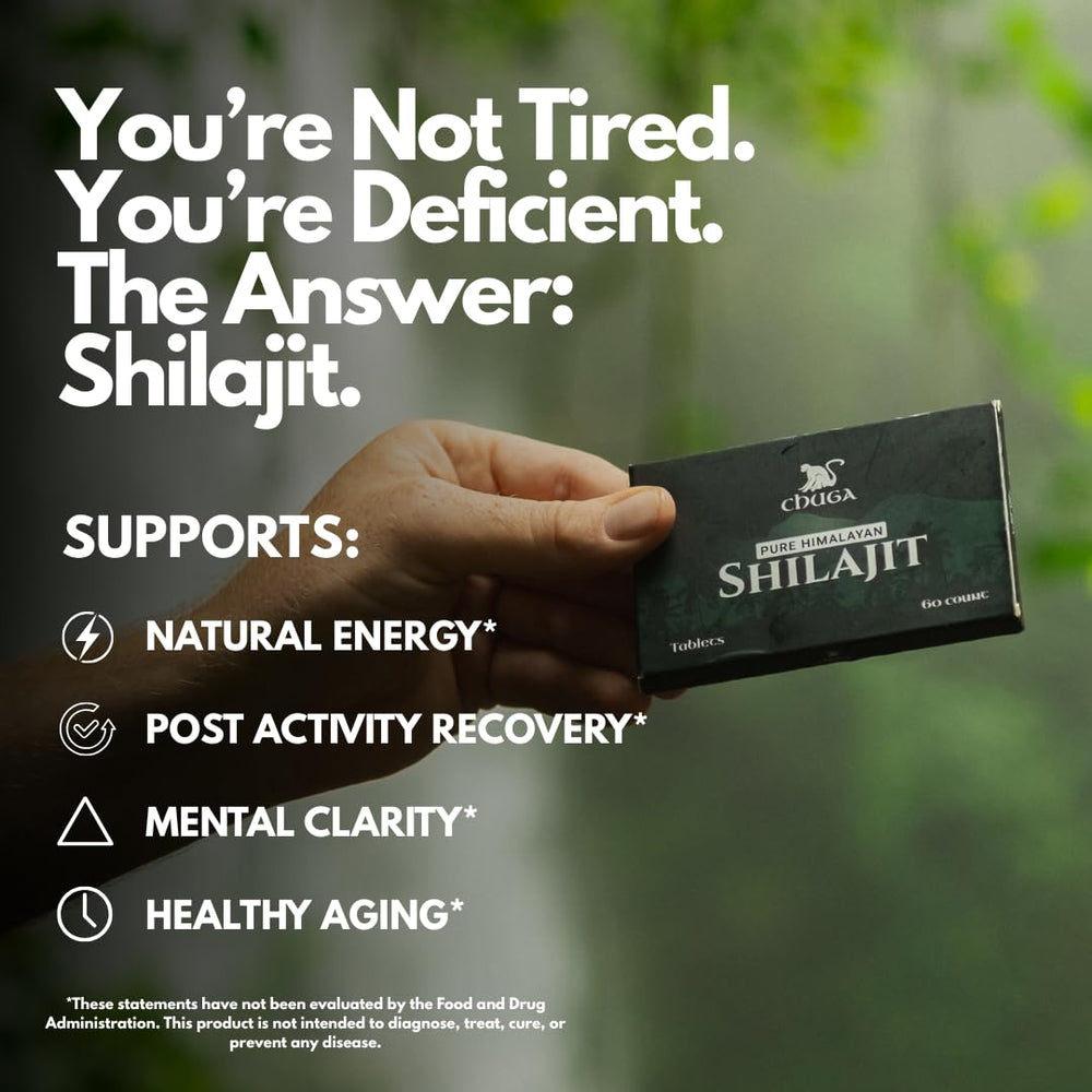 Chuga Shilajit lab test certificate confirms USA verification.