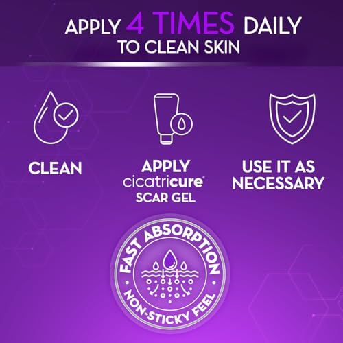 Cicatricure Advanced Scar Gel acne scar treatment on facial skin
