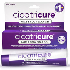 Cicatricure Advanced Scar Gel face application improves skin texture and scar appearance