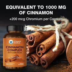Gluten-free claim on Cinnamon Complex with Chromium packaging