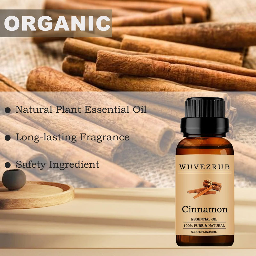 Skincare use: cinnamon essential oil added to toner/serum/cream