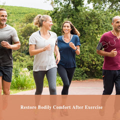 Pouring MAYJAM Cinnamon essential oil into diffusers