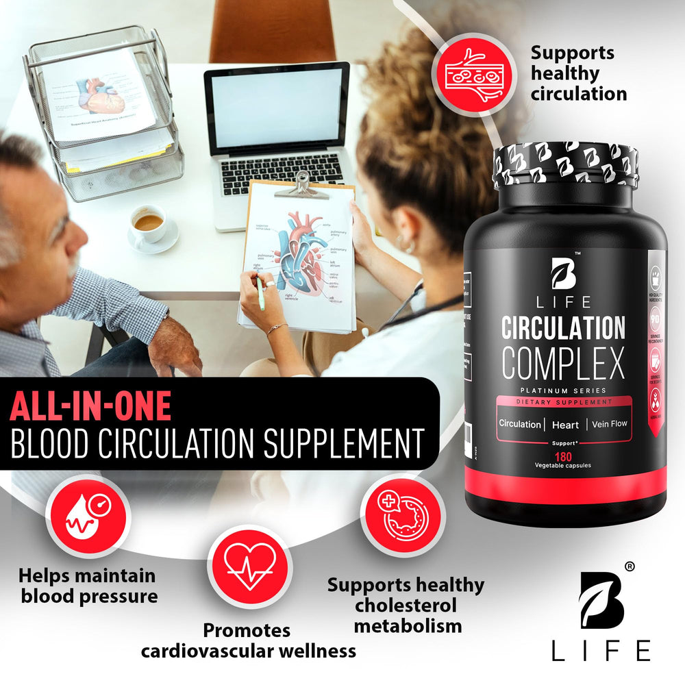 Back of Circulation USA bottle with supplement facts