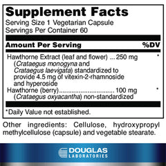 Hawthorn berry extract supporting cardiovascular health and circulation