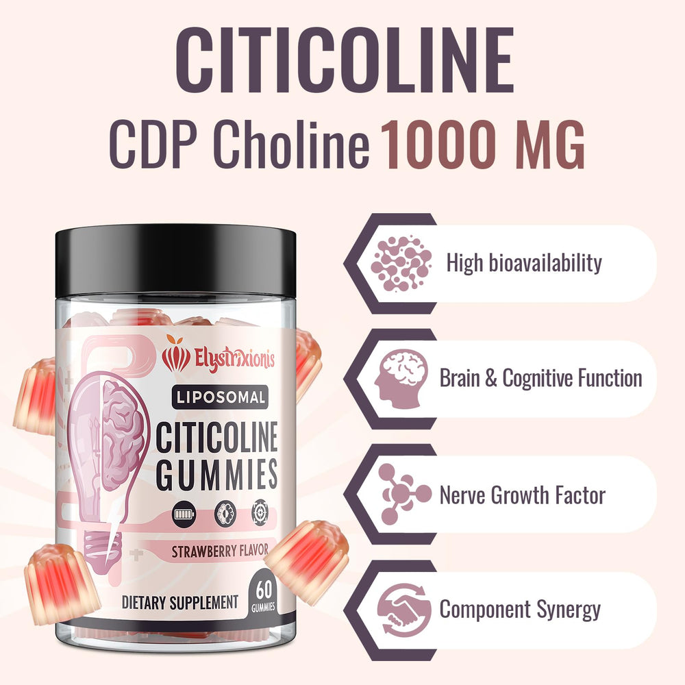 Ingredients and supplement facts for Citicoline product