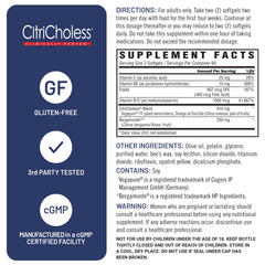 Vitamin C and B vitamins included in CitriCholess