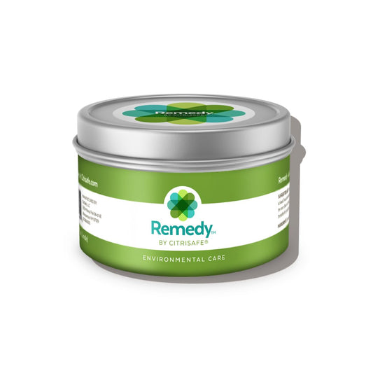 Front view of CitriSafe Remedy Environmental Candle 5oz