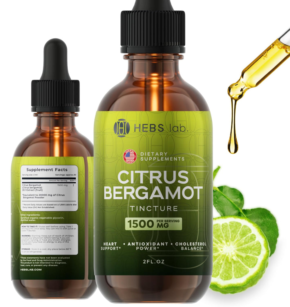Hero image of Citrus Bergamot Drops 2 oz bottle