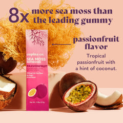 Citrus blossom flavor sea moss packets