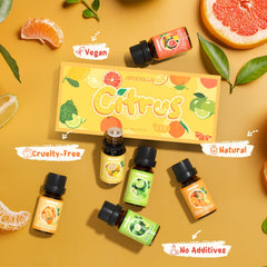 Lime essential oil bottle