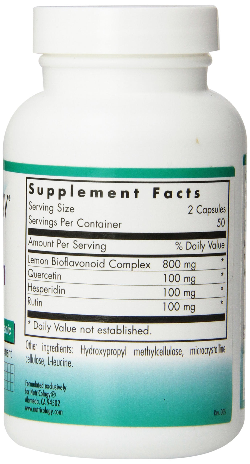 Citrus extract rutin and hesperidin components