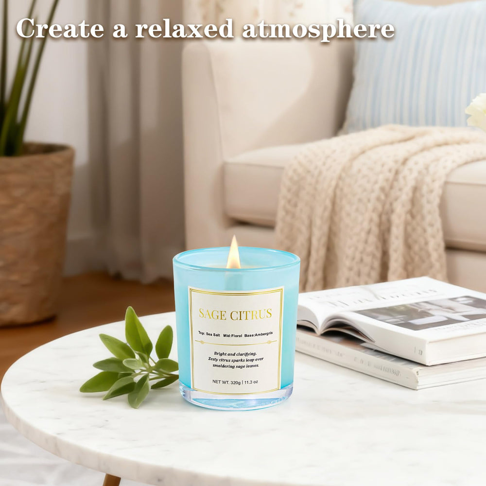 Sage Citrus, Sandalwood Rose, Lavender and other fragrances
