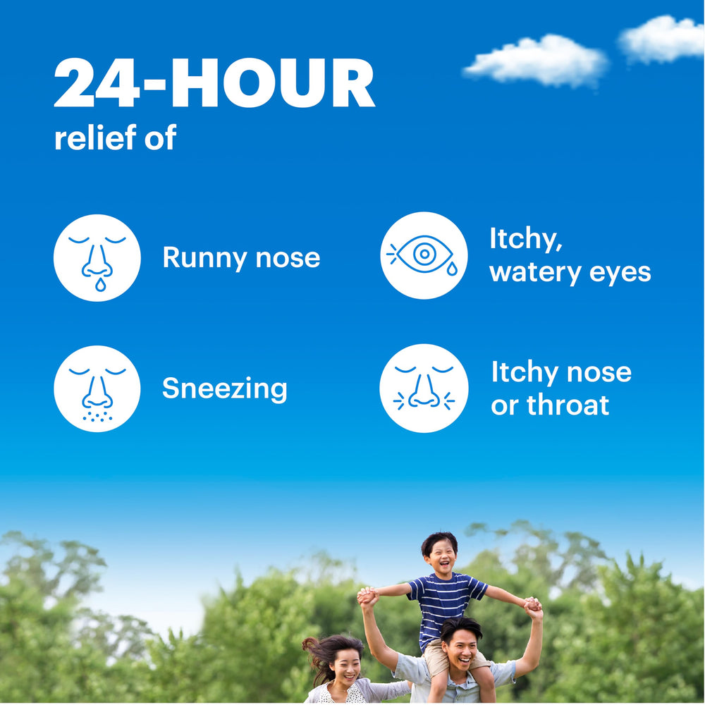 Claritin children dosing spoon shows precise 5 mL measurement.
