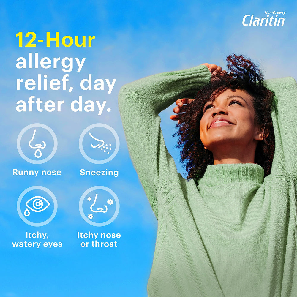Claritin RediTabs pack of 2 box for extended coverage