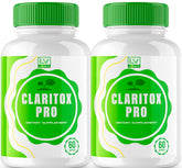 2 Pack Claritox Pro bottle front view