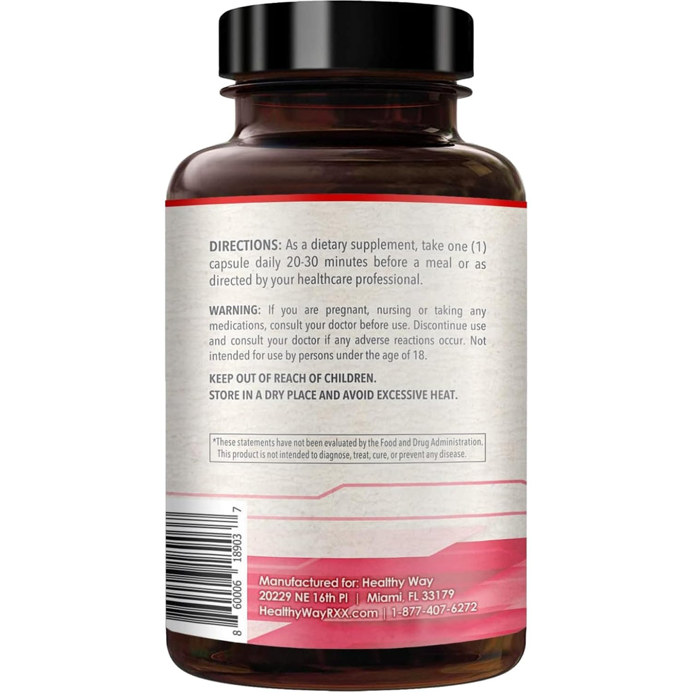 Clean formula berberine with no artificial additives