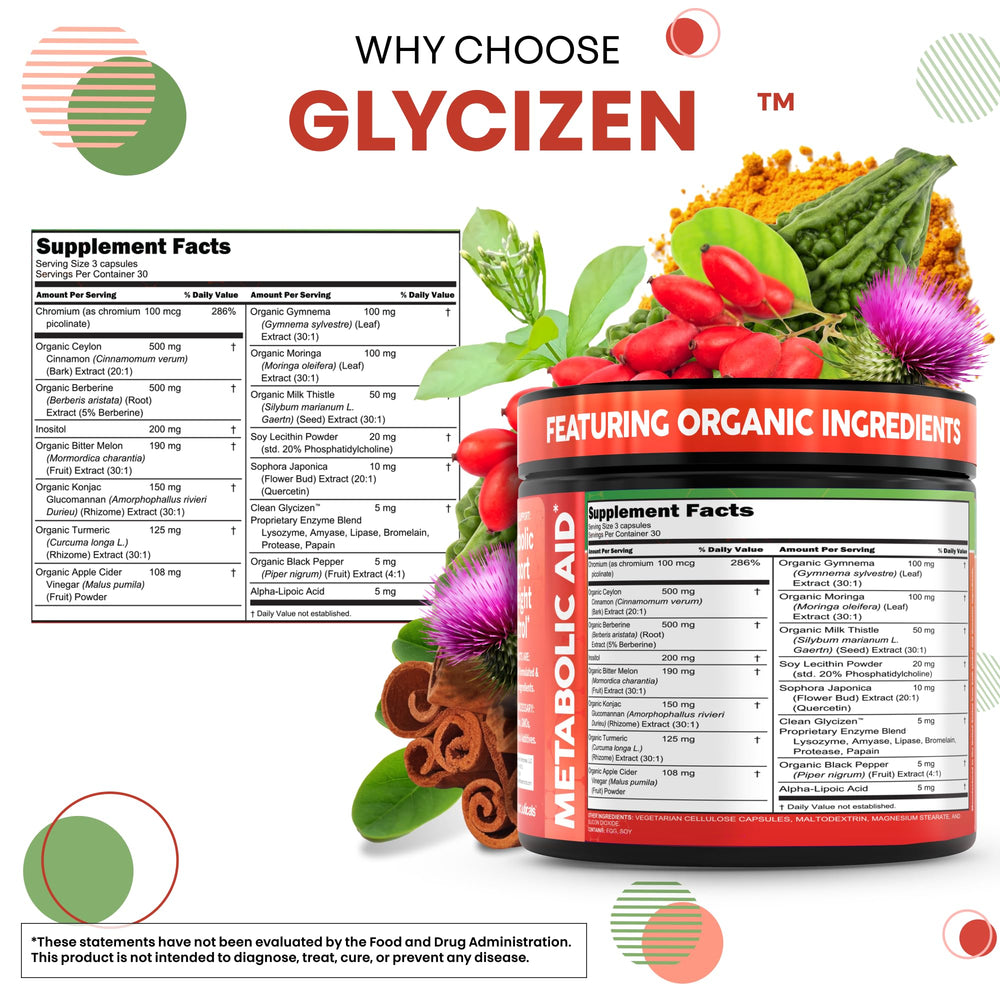 Digestive enzymes blend included in the formula