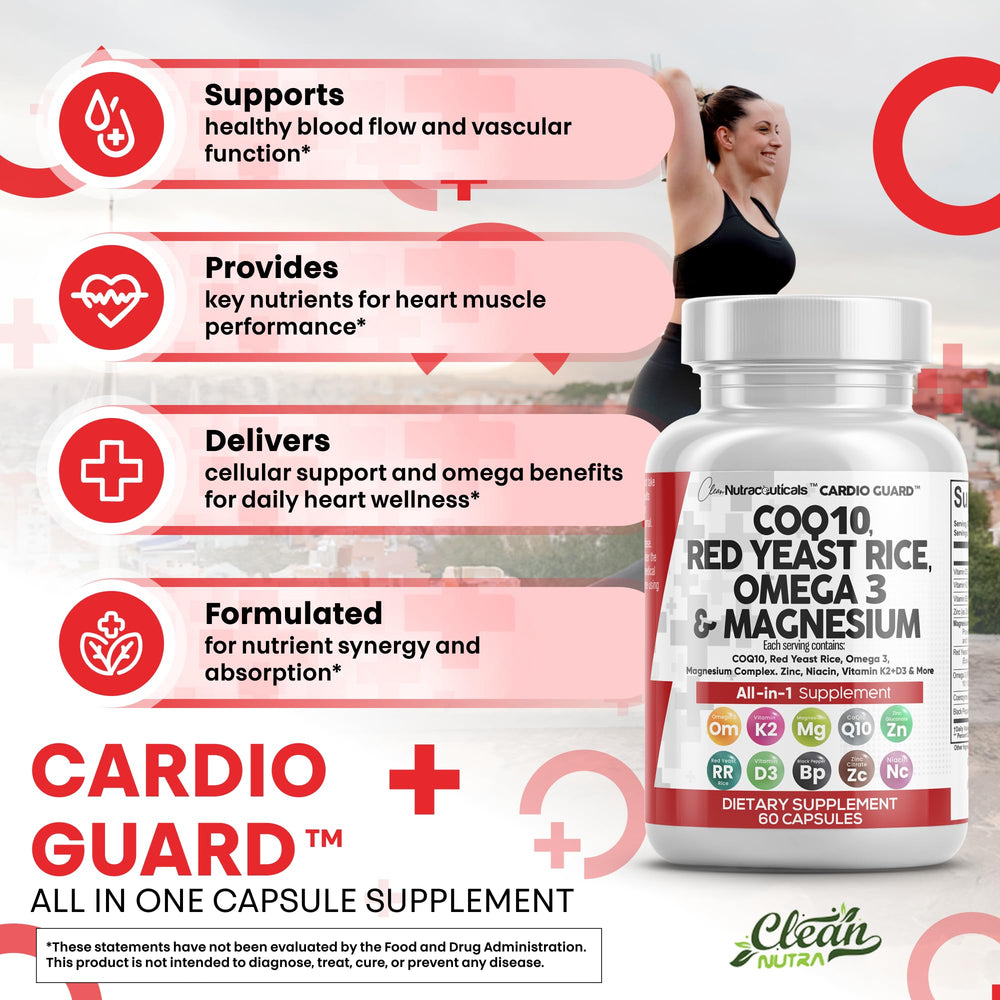 Red Yeast Rice extract capsules in CardioGuard