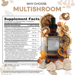 Clean Nutra Cordyceps extract drops ready for active, energetic days