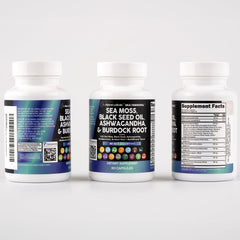 Iodine, Dandelion, and Yellow Dock ingredients in formula
