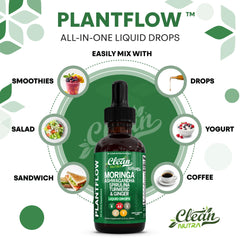 Clean PlantFlow blend with cinnamon, holy basil and matcha