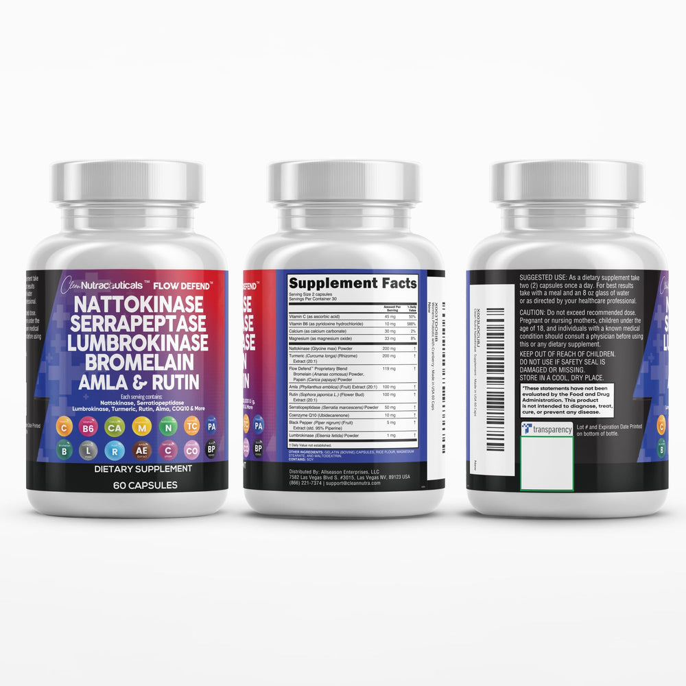 Made in USA badge on Clean Nutraceuticals packaging