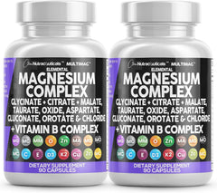 Clean Nutraceuticals MultiMag bottle front shows the comprehensive magnesium blend for daily use.