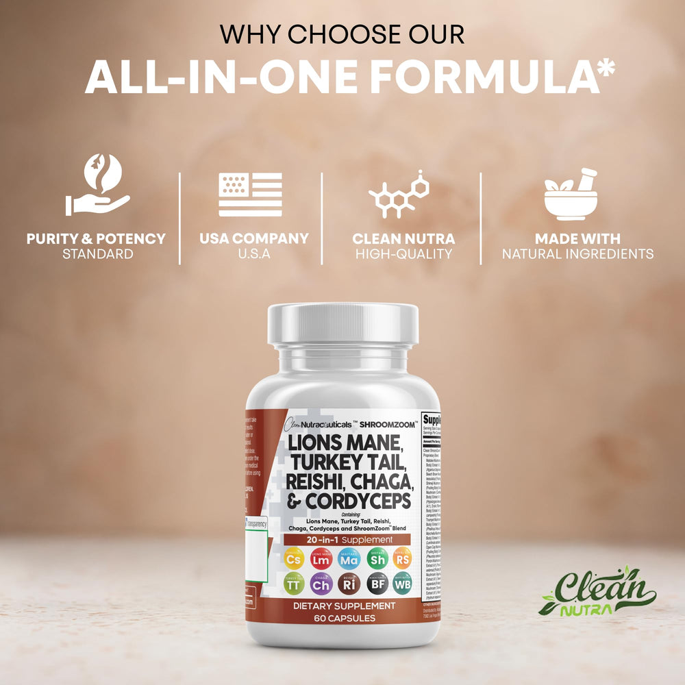 Lifestyle image with capsules and herbal tea