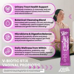 Arrangement of travel-friendly probiotic sticks