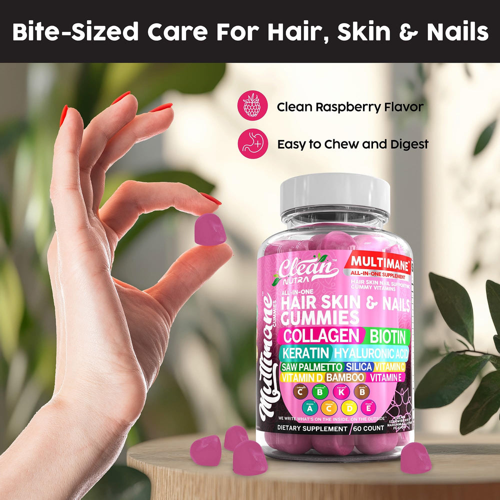 Vitamins C, D3, E with saw palmetto and bamboo extract