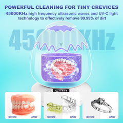 Included accessories: stainless steel tray, cleaning brush, tweezers