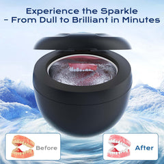 Cleaning jewelry and dental tools with the ultrasonic cleaner