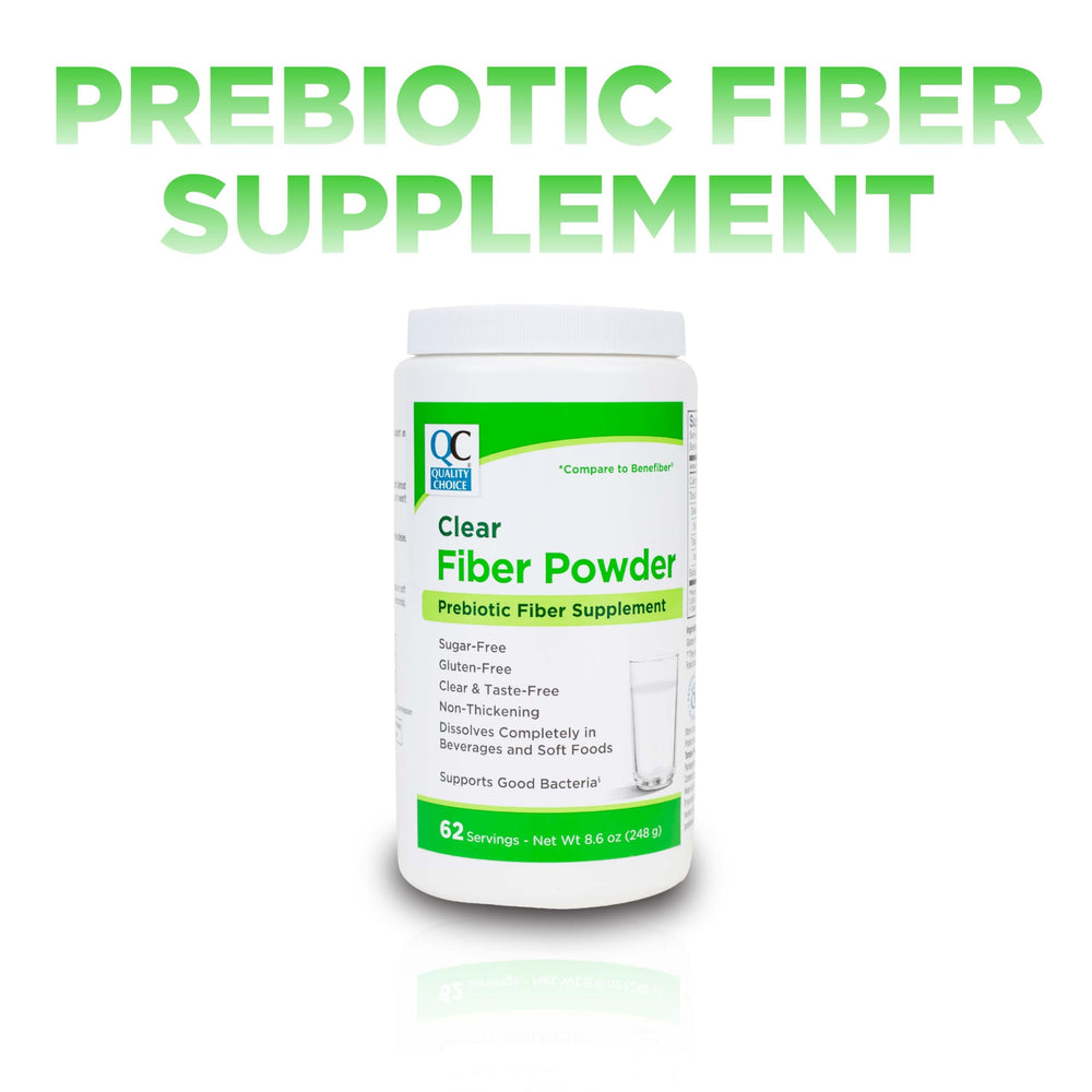 Dietary fiber + prebiotic blend for digestive health