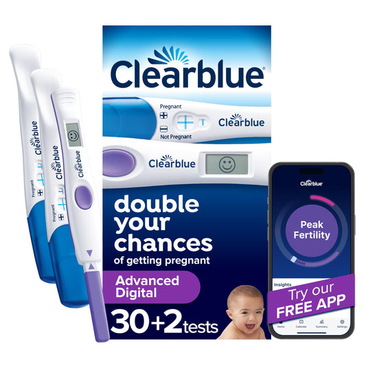 Clearblue Advanced Digital Ovulation Test Kit 32-count packaging