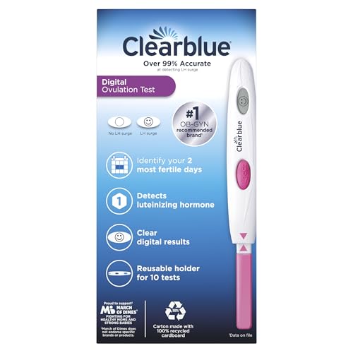 Promotional banner for Clearblue Digital Ovulation Test