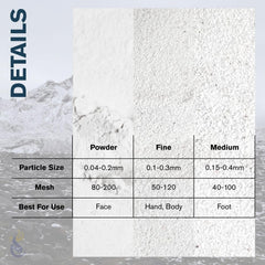 Pumice powder being mixed into a soap base for exfoliating bars.