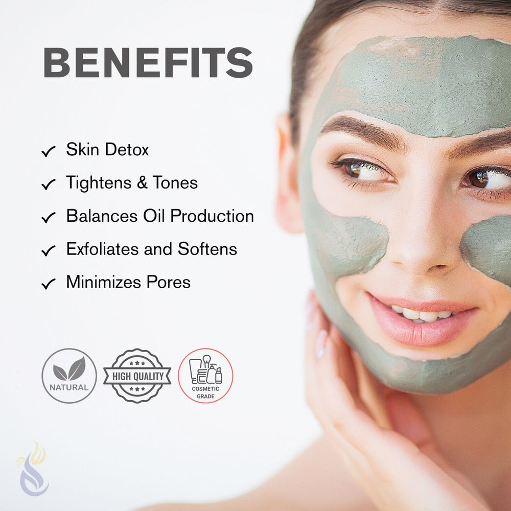 ClearLee bentonite clay powder ultra-fine texture ideal for smooth mask blends.