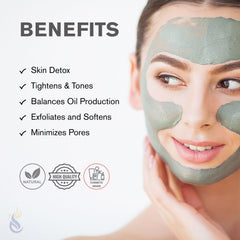 ClearLee bentonite clay powder ultra-fine texture ideal for smooth mask blends.