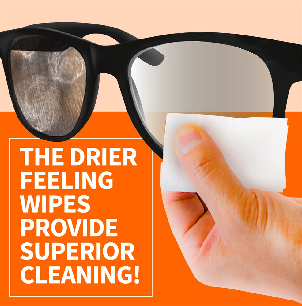 Binoculars ready for cleaning with ClearWipe