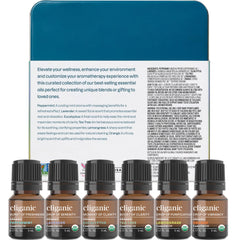 Lemongrass and orange essential oils bottles