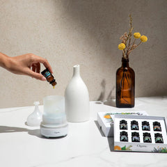 Organic lemon oil labeling information