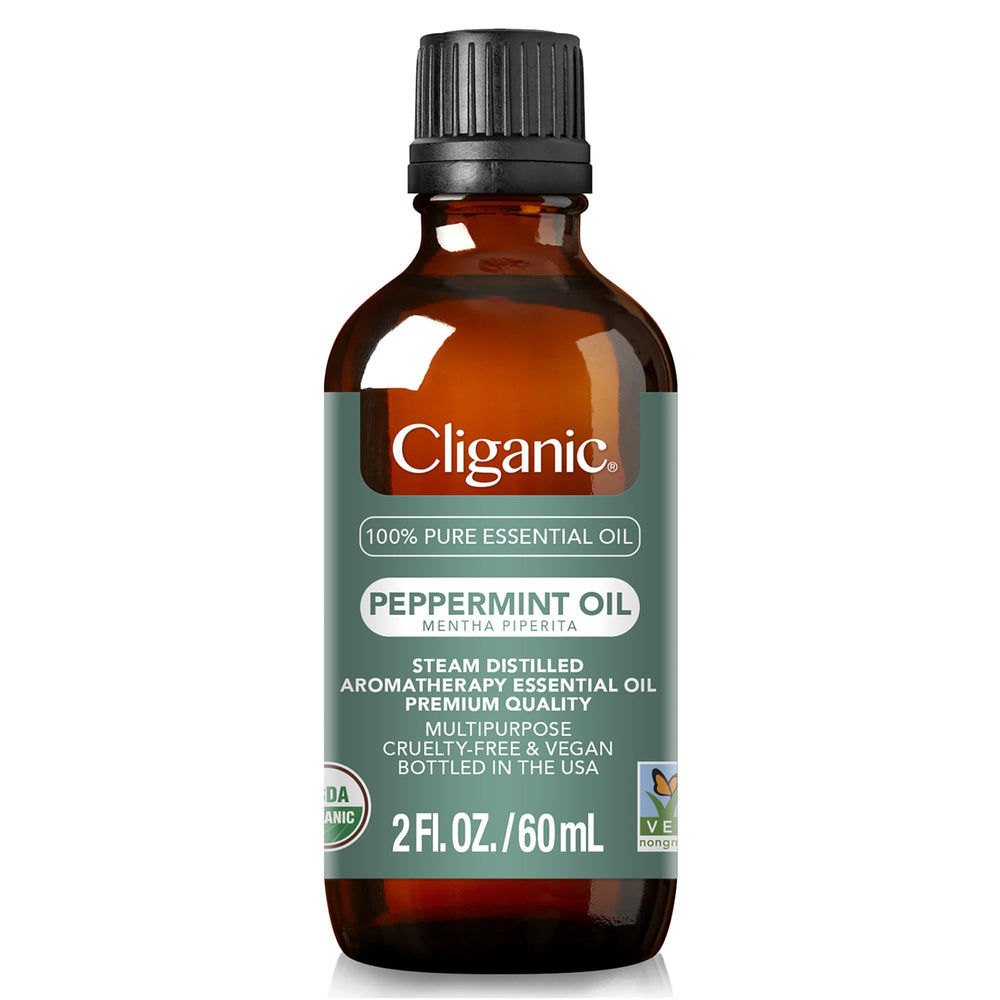 Independent third-party purity test report for peppermint oil