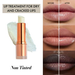 Clinexil Lip Balm bottle highlights cold-pressed oils for nourishing lips