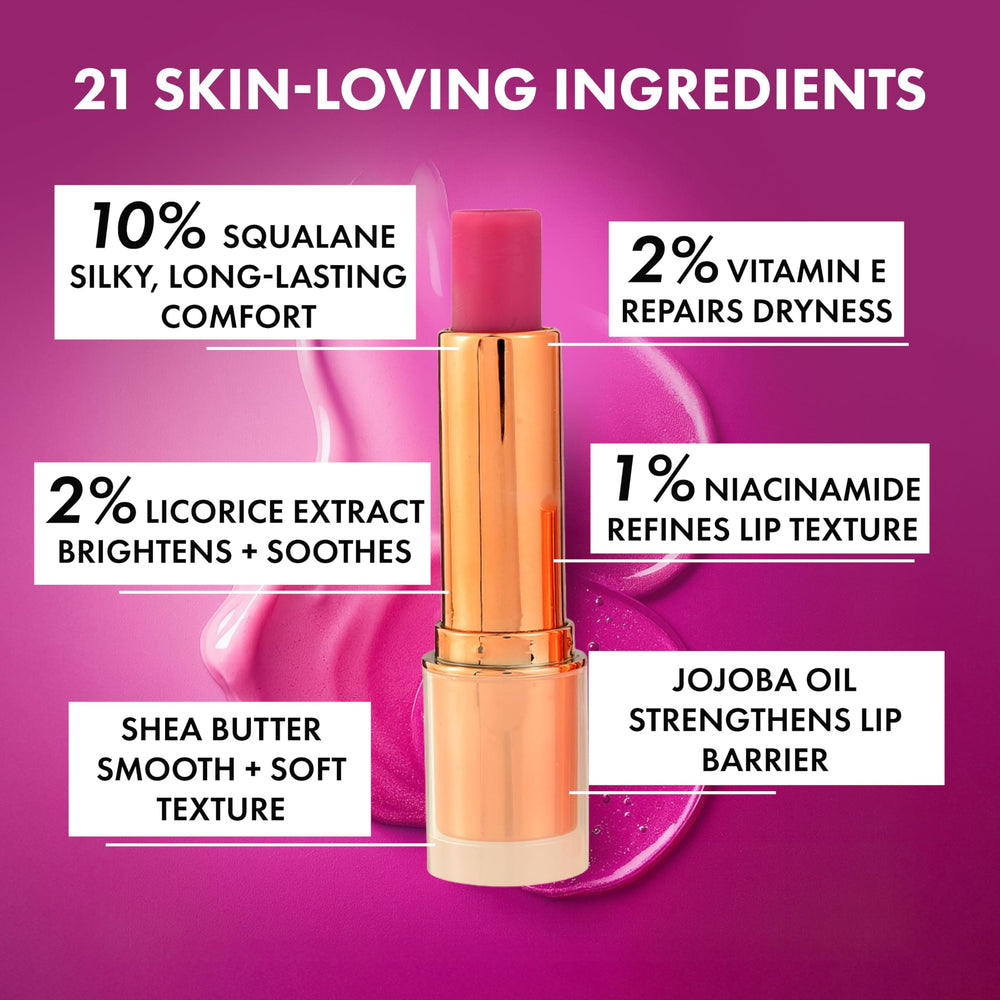 Clinexil Lushlips packaging and bottle shot highlighting clean beauty