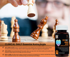 Close-up of ALCA and ALA capsules