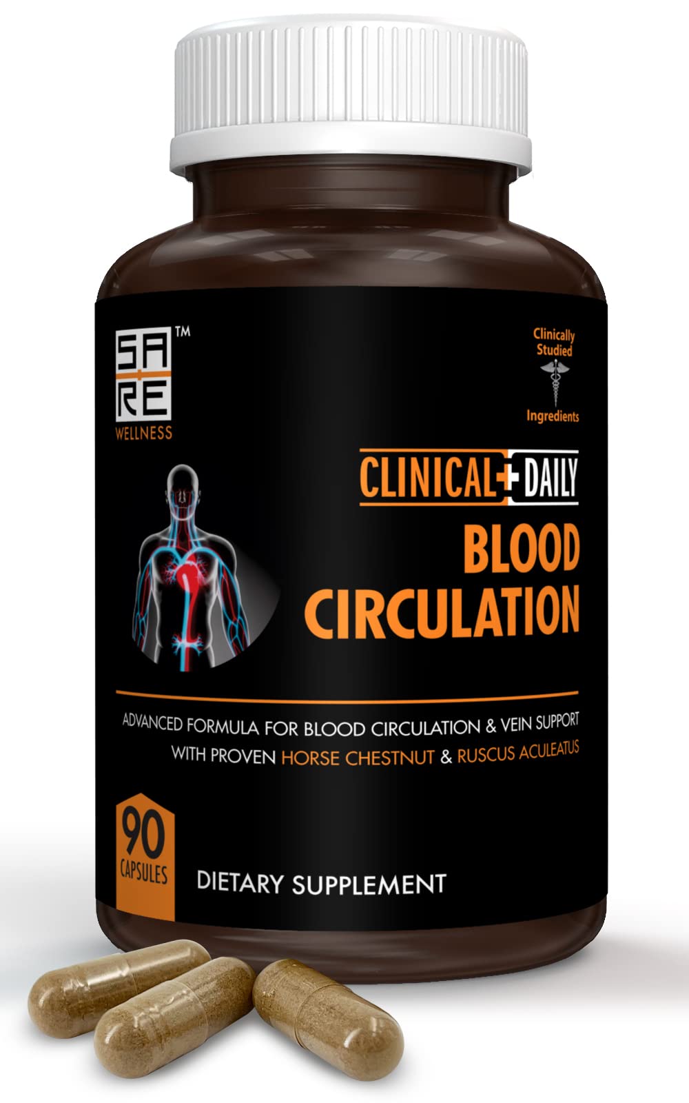 Hero image of Clinical Daily Blood Circulation Supplement capsules